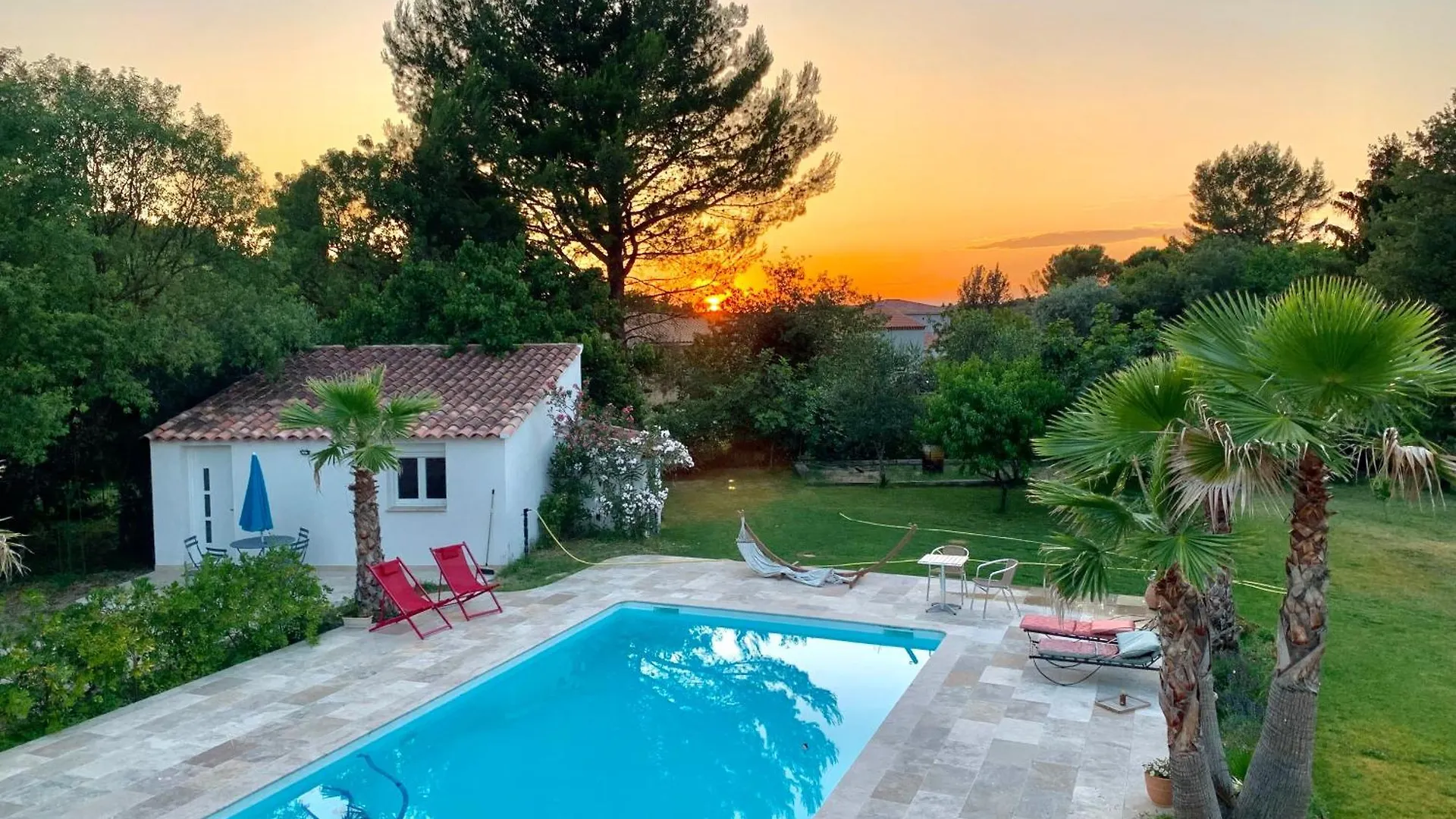 Aix-Marseille Superbe T2 Avec Jardin, Piscine Et Parking Apartment Simiane-Collongue 0*,